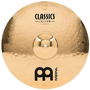 Meinl Cymbals Classics Custom Brilliant Crash Medium Cymbal 18 inch (Video) for Drum Set (45,72cm) B12 Bronze, Brilliant Finish, Made in Germany (CC18MC-B) Meinl Cymbals Classics Custom Brilliant Crash Medium Cymbal 18 inch (Video) for Drum Set (45,72cm) B12 Bronze, Brilliant Finish, Made in Germany (CC18MC-B)