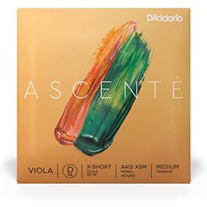 D'Addario Ascenté Viola Strings A412 XSM Medium Tension D String Extra-Short Scale D'Addario Ascenté Viola Strings A412 XSM Medium Tension D String Extra-Short Scale