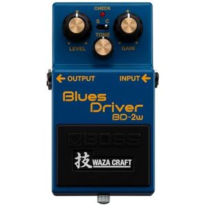 Boss BD-2W Blues Driver Premium Waza Craft Guitar Effect Pedal with Analog Circuitry True Reproduction of the Legendary BD-2 Blues Driver Standard & Custom Playing Modes Boss BD-2W Blues Driver Premium Waza Craft Guitar Effect Pedal with Analog Circuitry True Reproduction of the Legendary BD-2 Blues Driver Standard & Custom Playing Modes