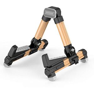 Rotosound foldable ukulele stand in gold Rotosound foldable ukulele stand in gold