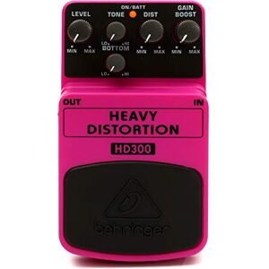 Behringer HEAVY DISTORTION HD300 Heavy Metal Distortion Effects Pedal Behringer HEAVY DISTORTION HD300 Heavy Metal Distortion Effects Pedal