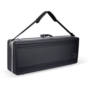 Crossrock ABS Tenor Saxophone Case Rectangular Black Shell, Blue Velvet Interior, Accessory Compartment, Shoulder Strap – Scratch-Resistant Hardshell -Black (CRA862TSBK-R) Crossrock ABS Tenor Saxophone Case Rectangular Black Shell, Blue Velvet Interior, Accessory Compartment, Shoulder Strap – Scratch-Resistant Hardshell -Black (CRA862TSBK-R)
