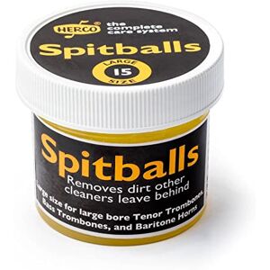 Dunlop Herco HE186SI Spit Balls Brass Instrument Cleaner Dunlop Herco HE186SI Spit Balls Brass Instrument Cleaner