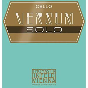 Thomastik strings for cello Versum Solo complete set 4/4, medium, VES400 Thomastik strings for cello Versum Solo complete set 4/4, medium, VES400