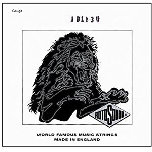 Rotosound Strings for Electric Bass JAZZ 77 MONEL FLATWOUND Single String LOW B DOUBLE BALL FW JBL130 Rotosound Strings for Electric Bass JAZZ 77 MONEL FLATWOUND Single String LOW B DOUBLE BALL FW JBL130