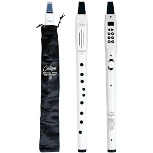 Carry-on Digital Wind Instrument 2-10 Voices, Built-In USB Rechargeable Battery, Headphones Output for Silent Practice, Midi Over Bluetooth Digital Recorder White Carry-on Digital Wind Instrument 2-10 Voices, Built-In USB Rechargeable Battery, Headphones Output for Silent Practice, Midi Over Bluetooth Digital Recorder White