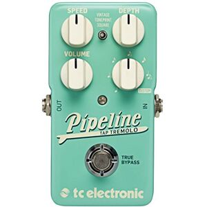 TC Electronic PIPELINE TAP TREMOLO Ingenious Tap Tempo Tremolo with Sequencer, Subdivisions and TonePrints* For Both Vintage and Adventurous Tremolo Sounds, Compatible with PC and Mac TC Electronic PIPELINE TAP TREMOLO Ingenious Tap Tempo Tremolo with Sequencer, Subdivisions and TonePrints* For Both Vintage and Adventurous Tremolo Sounds, Compatible with PC and Mac