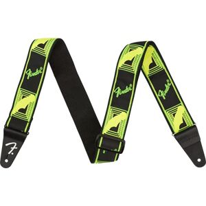 Fender ® Neon Monogram Strap Nylon Guitar Strap 5 cm Green/Yellow Fender ® Neon Monogram Strap Nylon Guitar Strap 5 cm Green/Yellow