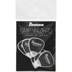 Ibanez Grip Wizard Series Sand Grip Flat Pick White Pack of 6 (PPA14HSG-WH) Ibanez Grip Wizard Series Sand Grip Flat Pick White Pack of 6 (PPA14HSG-WH)