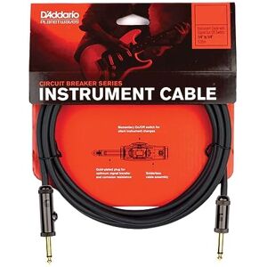 Waves D’Addario Accessories Custom Series Circuit Breaker Guitar Cable Momentary Kill Switch Instrument Cable with ¼ Inch Ends On/Off Switch for Silent Instrument Changes Straight, 15 feet Waves D’Addario Accessories Custom Series Circuit Breaker Guitar Cable Momentary Kill Switch Instrument Cable with ¼ Inch Ends On/Off Switch for Silent Instrument Changes Straight, 15 feet