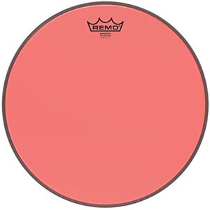 REMO Emperor Colortone Red Drumhead, 12 REMO Emperor Colortone Red Drumhead, 12