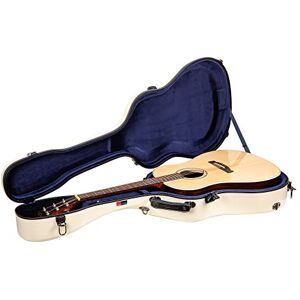 Crossrock Fiberglass Guitar Case Fits 40"/41" Dreadnought Acoustic Guitar Padded Straps, Interior Compartment, Fixed & Removable Paddings, Hygrometer Includes TSA Lock – Ivory (CRF2021DIV) Crossrock Fiberglass Guitar Case Fits 40"/41" Dreadnought Acoustic Guitar Padded Straps, Interior Compartment, Fixed & Removable Paddings, Hygrometer Includes TSA Lock – Ivory (CRF2021DIV)
