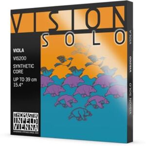 Thomastik Saiten für Viola Vision Solo Synthetic Core Satz 4/4 mittel Thomastik Saiten für Viola Vision Solo Synthetic Core Satz 4/4 mittel