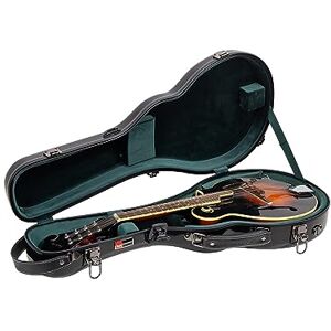 Crossrock Fiberglass Mandolin Case-Universal Designed for Both A and F Style, with Accessory Compartment, Backpack Straps, TSA Lock-Black (CRF2020MAFBK) Crossrock Fiberglass Mandolin Case-Universal Designed for Both A and F Style, with Accessory Compartment, Backpack Straps, TSA Lock-Black (CRF2020MAFBK)