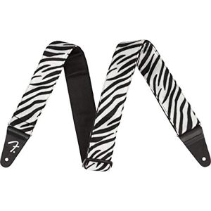 Fender Guitar Strap, Suitable for Electric, Acoustic & Bass Guitars, Wild Animal Print, Zebra Fender Guitar Strap, Suitable for Electric, Acoustic & Bass Guitars, Wild Animal Print, Zebra