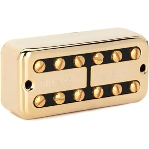 DiMarzio ® PAF'Tron™, Bridge Pickup, F-Spaced, Gold Cover, Black Insert DiMarzio ® PAF'Tron™, Bridge Pickup, F-Spaced, Gold Cover, Black Insert