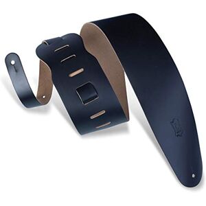 Levy's M4?BLK 3.5-inch Leather Bass Guitar Strap ? Black Levy's M4?BLK 3.5-inch Leather Bass Guitar Strap ? Black