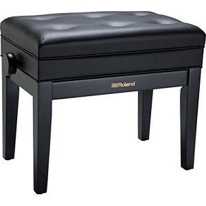 Roland ,1 Piano Bench In Satin Black with Cushioned Vinyl Seat Rpb-400Bk Roland ,1 Piano Bench In Satin Black with Cushioned Vinyl Seat Rpb-400Bk