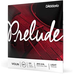 D'Addario D’Addario Prelude Violin String Set, 4/4 Scale Light Tension – J810 4/4L Solid Steel Core, Warm Tone, Economical and Durable – Educator’s Choice for Student Strings – 1 Set D'Addario D’Addario Prelude Violin String Set, 4/4 Scale Light Tension – J810 4/4L Solid Steel Core, Warm Tone, Economical and Durable – Educator’s Choice for Student Strings – 1 Set