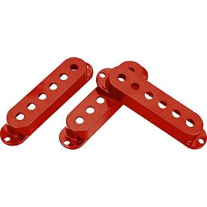 DiMarzio DM2001RD Strat Covers, Large Red Set of Three DiMarzio DM2001RD Strat Covers, Large Red Set of Three