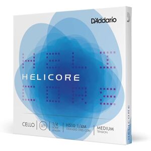 D'Addario Helicore 1/4 Scale Medium Tension Cello String Set D'Addario Helicore 1/4 Scale Medium Tension Cello String Set
