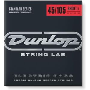 Dunlop Jim Nickel Wound, Short Scale.045.105, 4 Set Bass Guitar Strings (DBN45105S) Dunlop Jim Nickel Wound, Short Scale.045.105, 4 Set Bass Guitar Strings (DBN45105S)