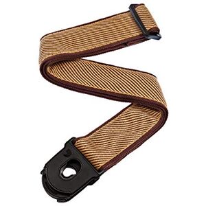 Waves Planet Lock Guitar Strap Tweed Waves Planet Lock Guitar Strap Tweed