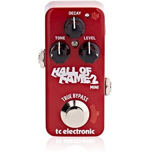 TC Electronic HALL OF FAME 2 MINI REVERB Iconic Ultra-Compact Reverb Pedal with Groundbreaking MASH Footswitch and New Shimmer Reverb Algorithm, Compatible with PC and Mac TC Electronic HALL OF FAME 2 MINI REVERB Iconic Ultra-Compact Reverb Pedal with Groundbreaking MASH Footswitch and New Shimmer Reverb Algorithm, Compatible with PC and Mac
