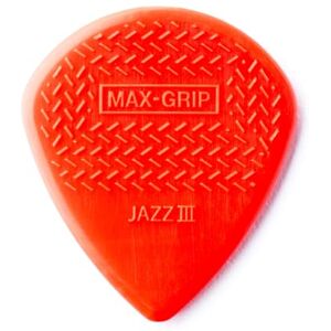Dunlop 471R3N Max-Grip Jazz III, Red Nylon, 24/Bag Dunlop 471R3N Max-Grip Jazz III, Red Nylon, 24/Bag