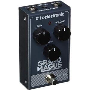 TC Electronic GRAND MAGUS DISTORTION Organic Tube-Like Distortion with Tight Bottom-End and Natural Sag TC Electronic GRAND MAGUS DISTORTION Organic Tube-Like Distortion with Tight Bottom-End and Natural Sag