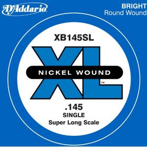 D'Addario XB145SL .145 Nickel Wound Super Long Scale Single String for Bass Guitar D'Addario XB145SL .145 Nickel Wound Super Long Scale Single String for Bass Guitar