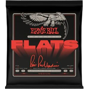 Ernie Ball Medium Pino Palladino Smoothie Flats Electric Bass Strings 43-108 Gauge Ernie Ball Medium Pino Palladino Smoothie Flats Electric Bass Strings 43-108 Gauge
