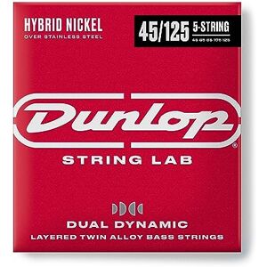 Dunlop Dual Dynamic Hybrid Nickel Bass 45-125 5-String (DBHYN45125) Dunlop Dual Dynamic Hybrid Nickel Bass 45-125 5-String (DBHYN45125)