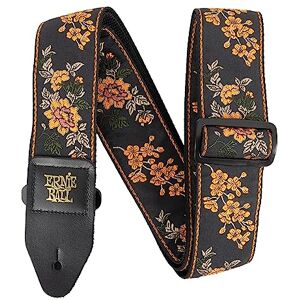 Ernie Ball Jacquard Guitar/Bass Strap Tangerine Blossom Ernie Ball Jacquard Guitar/Bass Strap Tangerine Blossom