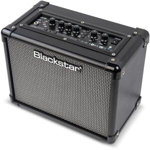 BLACKSTAR ID Core 10 v4 Bluetooth Electric Guitar Combo Amplifier with Built-In Effects/Tuner and Line-In/Streaming Input & Direct USB-C Recording Inc: Architect Software & Cab Rig Lite BLACKSTAR ID Core 10 v4 Bluetooth Electric Guitar Combo Amplifier with Built-In Effects/Tuner and Line-In/Streaming Input & Direct USB-C Recording Inc: Architect Software & Cab Rig Lite