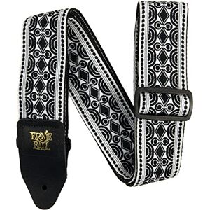 Ernie Ball Beatnik Black Jacquard Guitar Strap Ernie Ball Beatnik Black Jacquard Guitar Strap