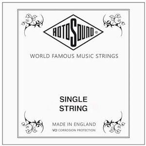 Rotosound Strings for Electric Bass JAZZ 77 MONEL FLATWOUND Single String HIGH C FLATW JBL035 Rotosound Strings for Electric Bass JAZZ 77 MONEL FLATWOUND Single String HIGH C FLATW JBL035