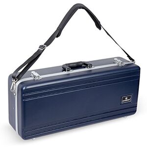 Crossrock ABS Alto Saxophone Case Rectangular Blue Shell, Deep Velvet Lining, Interior Storage, Shoulder Strap – Lightweight ABS Case -Blue (CRA862ASBL-R) Crossrock ABS Alto Saxophone Case Rectangular Blue Shell, Deep Velvet Lining, Interior Storage, Shoulder Strap – Lightweight ABS Case -Blue (CRA862ASBL-R)