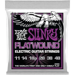 Ernie Ball Power Slinky Flatwound Electric Guitar Strings 11-48 Gauge (P02590) Ernie Ball Power Slinky Flatwound Electric Guitar Strings 11-48 Gauge (P02590)