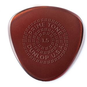 Dunlop Primetone Semi-Round 1.5mm Sculpted Plectra (Grip) 12 Pack Dunlop Primetone Semi-Round 1.5mm Sculpted Plectra (Grip) 12 Pack