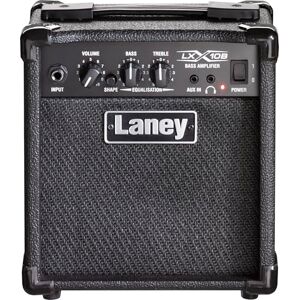 Laney LX10B Bass Guitar Amp -10W Bass Amp, 2 EQ combo portable practise guitar amplifier perfect for beginners. Headphone out for silent practise and Aux in to jam along Black Laney LX10B Bass Guitar Amp -10W Bass Amp, 2 EQ combo portable practise guitar amplifier perfect for beginners. Headphone out for silent practise and Aux in to jam along Black