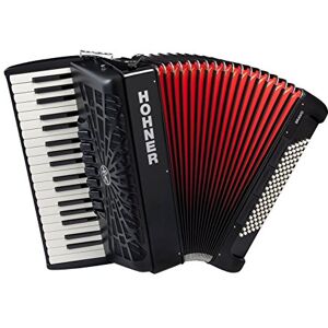 Hohner A16721S Bravo Line Facelift III -96 Bass Chromatic Piano Accordion with Gig Bag, Black Hohner A16721S Bravo Line Facelift III -96 Bass Chromatic Piano Accordion with Gig Bag, Black