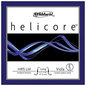 D'Addario Helicore Long Scale Medium Tension Single E String for Viola D'Addario Helicore Long Scale Medium Tension Single E String for Viola