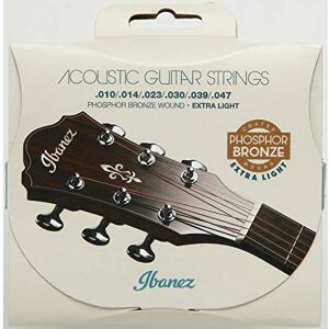 Ibanez String Set for 6 String .010/.014/.023/.030/.039/.047 Phosphor/Bronze (IACSP61C) Ibanez String Set for 6 String .010/.014/.023/.030/.039/.047 Phosphor/Bronze (IACSP61C)