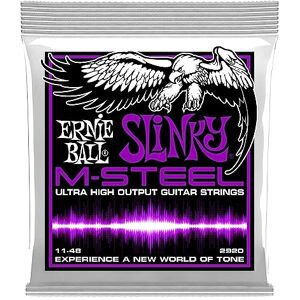 Ernie Ball Power Slinky M-Steel Electric Guitar Strings 11-48 Gauge Ernie Ball Power Slinky M-Steel Electric Guitar Strings 11-48 Gauge