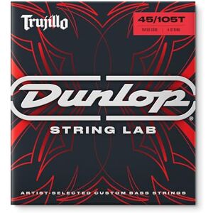 Dunlop 04508822 Bass Strings Robert Trujillo 45-105, Conical, Set/4 Dunlop 04508822 Bass Strings Robert Trujillo 45-105, Conical, Set/4