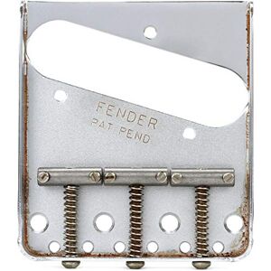 Fender Road Worn® Tele® Bridge Assembly Fender Road Worn® Tele® Bridge Assembly