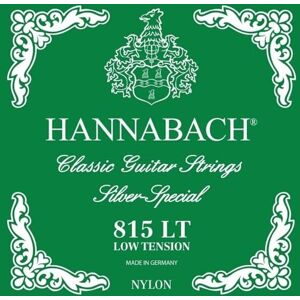 Hannabach 652517 Series 815 Silver Special Low Tension String Set for Classic Guitar Green Hannabach 652517 Series 815 Silver Special Low Tension String Set for Classic Guitar Green