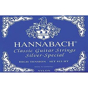 Hannabach strings for classical guitar Seire 815 High Tension Silver Special (high quality, all-purpose string for almost every instrument, guitar strings classical guitar, Made in Germany) Hannabach strings for classical guitar Seire 815 High Tension Silver Special (high quality, all-purpose string for almost every instrument, guitar strings classical guitar, Made in Germany)