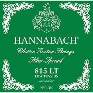 Hannabach 652772 Series 815 Silver Special ProfiPack for Classic Guitar Low Tension String Set Green Hannabach 652772 Series 815 Silver Special ProfiPack for Classic Guitar Low Tension String Set Green